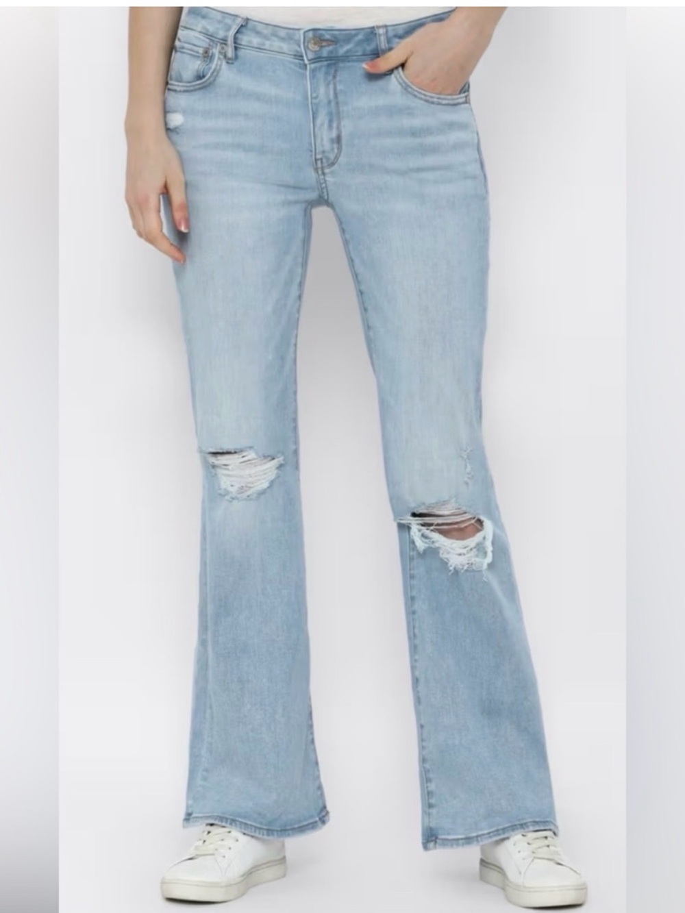 American Eagle Low Rise Flare Jeans | 14